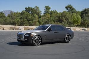 Rolls-Royce Ghost Grey on Forgiato Wheels (Piatto-M) 2018 года
